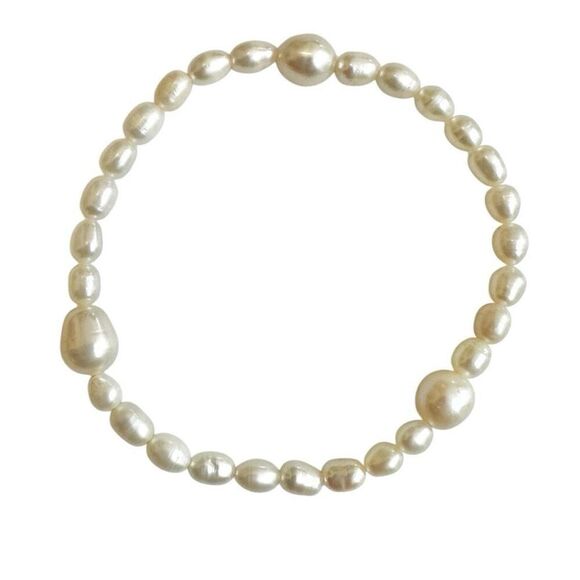 Authentic pearl stretchy bracelet - Picture 1 of 7
